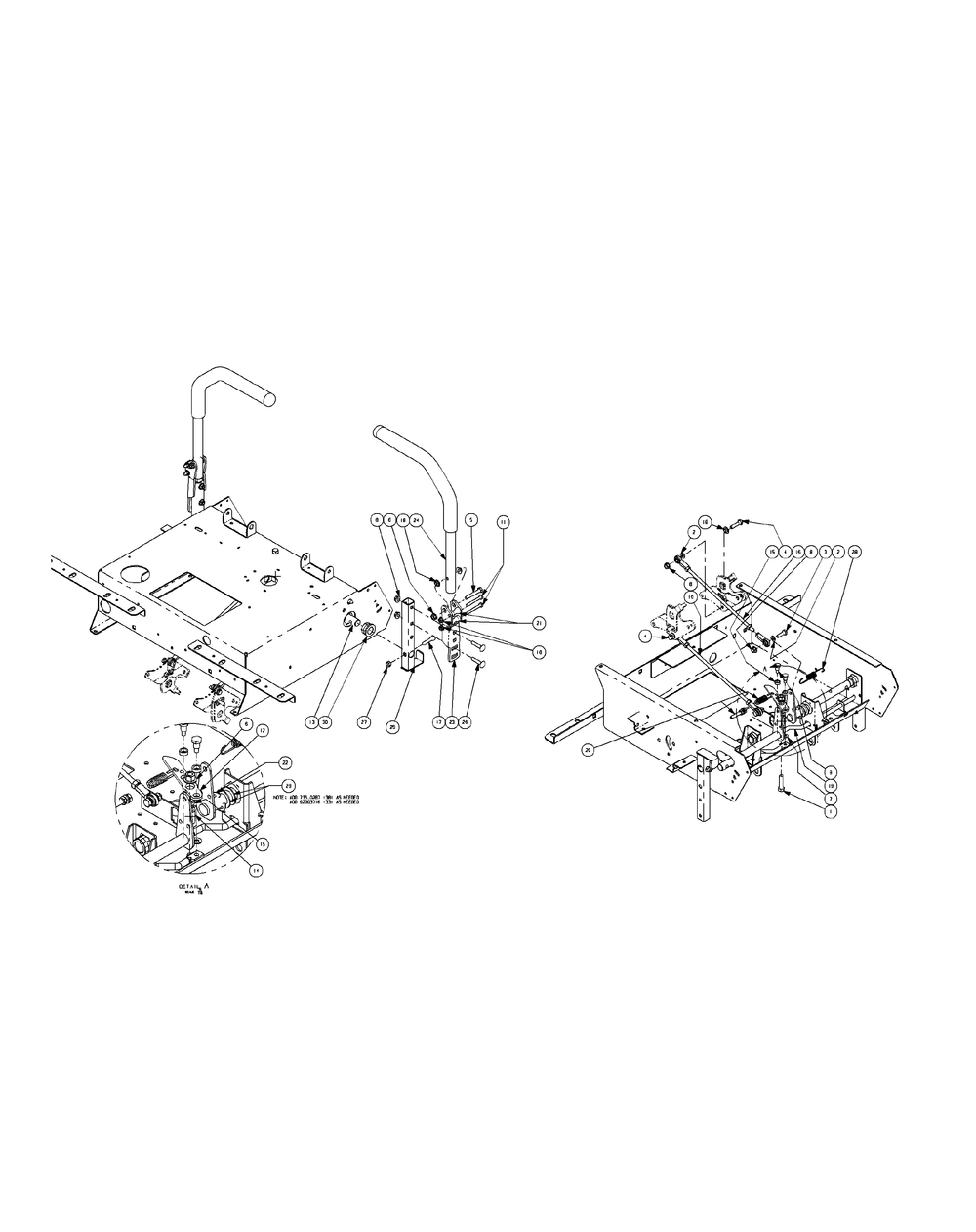 Steering Assembly (2009 And After) Diagram and Parts List for ENFORCER48 53AH3AGN050-22HP Cub Cadet Lawn Tractor